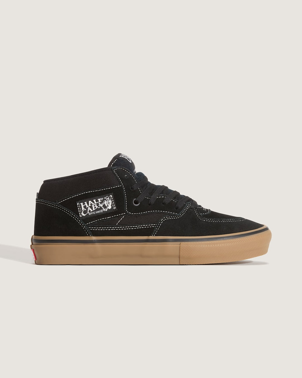Women|Men Vans Skate Half Cab Shoe in Gum Black / White