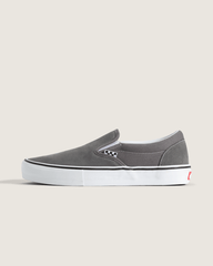 Women|Men Vans Skate Slip-On in Silver Grey