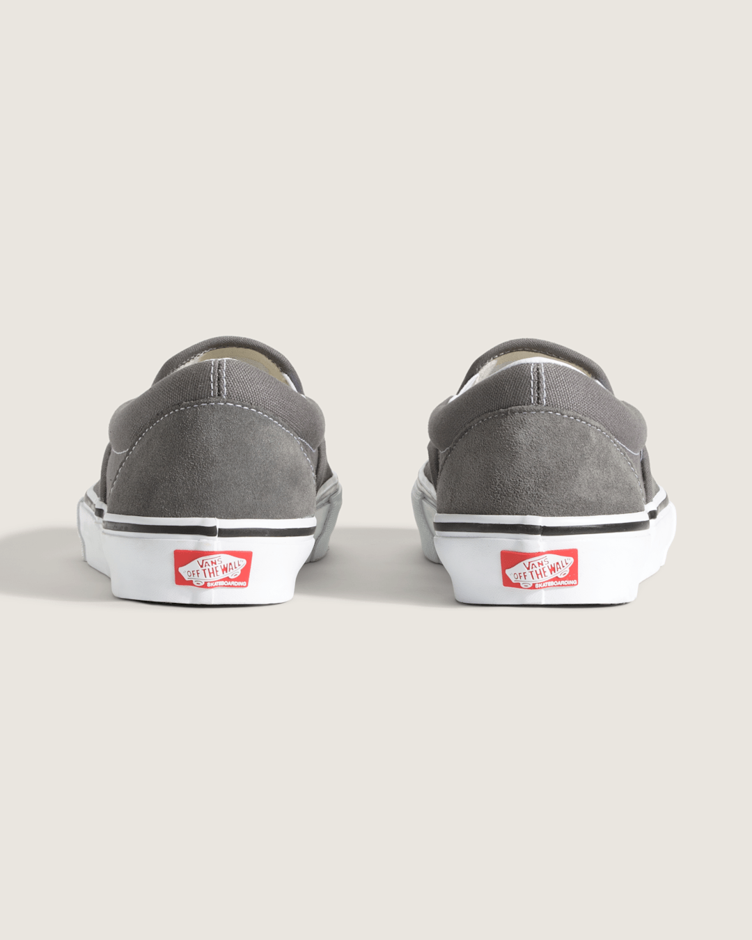 Women|Men Vans Skate Slip-On in Silver Grey