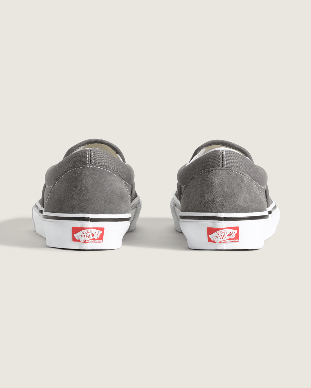 Women|Men Vans Skate Slip-On in Silver Grey