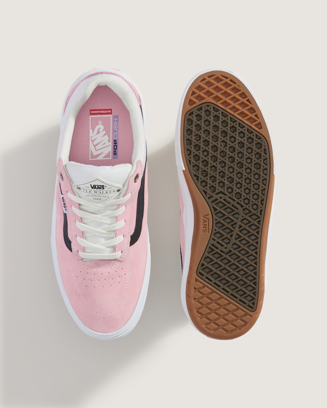 Women|Men Vans Skate Kyle Walker Wafflecup Shoe in Pink