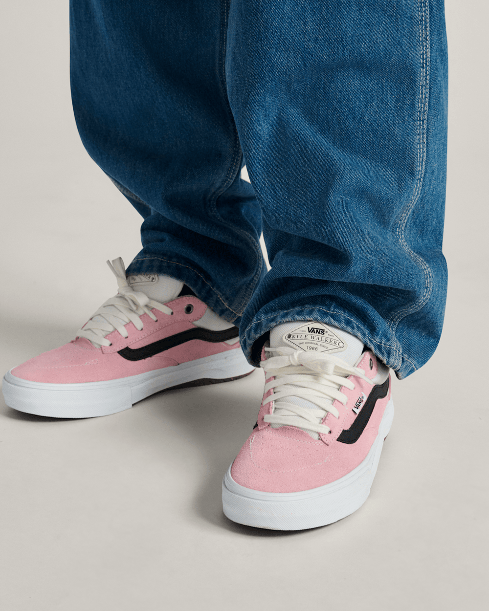 Women|Men Vans Skate Kyle Walker Wafflecup Shoe in Pink
