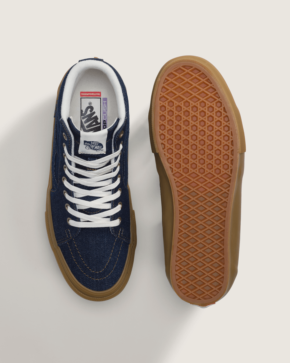 Women|Men Vans Skate Sk8-Hi Shoe in Denim Blue