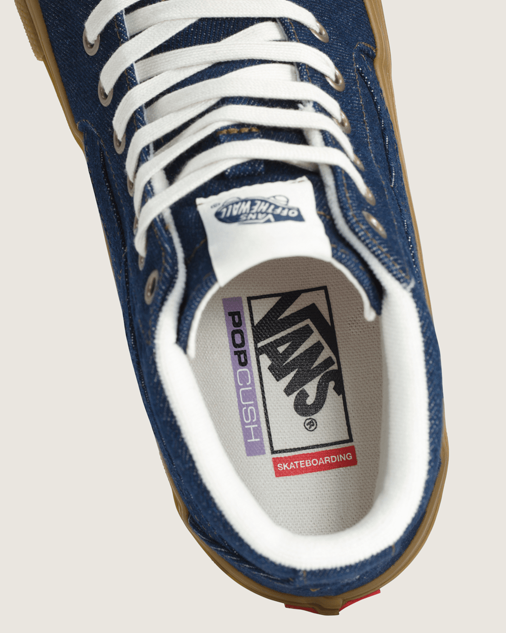 Women|Men Vans Skate Sk8-Hi Shoe in Denim Blue