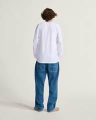 Women|Men Vans Skate Check-5 Loose Denim Pants in Vintage Indigo Blue
