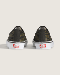 Women|Men Vans Skate Authentic Shoe in Camo Green / Black