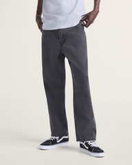Women|Men Vans Skate Check-5 Loose Denim Pants in Black