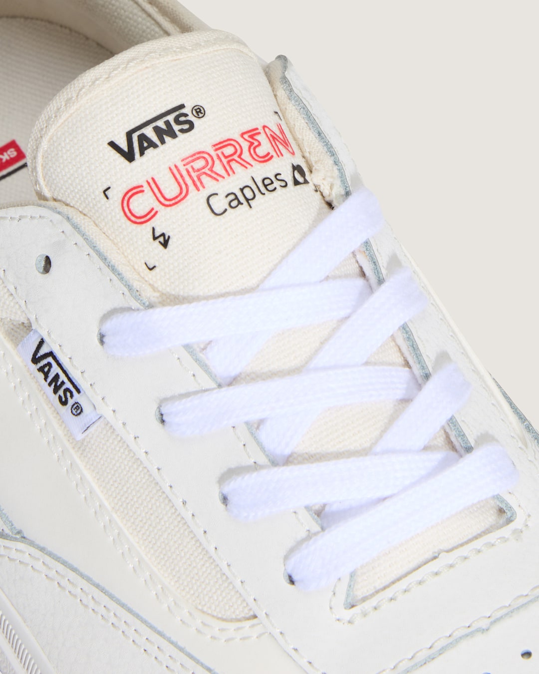 Women|Men Vans Skate Curren Caples Shoe in Blanc De Blanc White