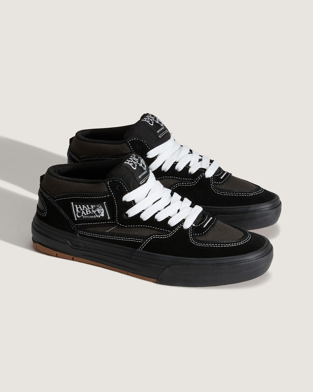 Women|Men Vans Skate Half Cab Wafflecup Shoe in Black