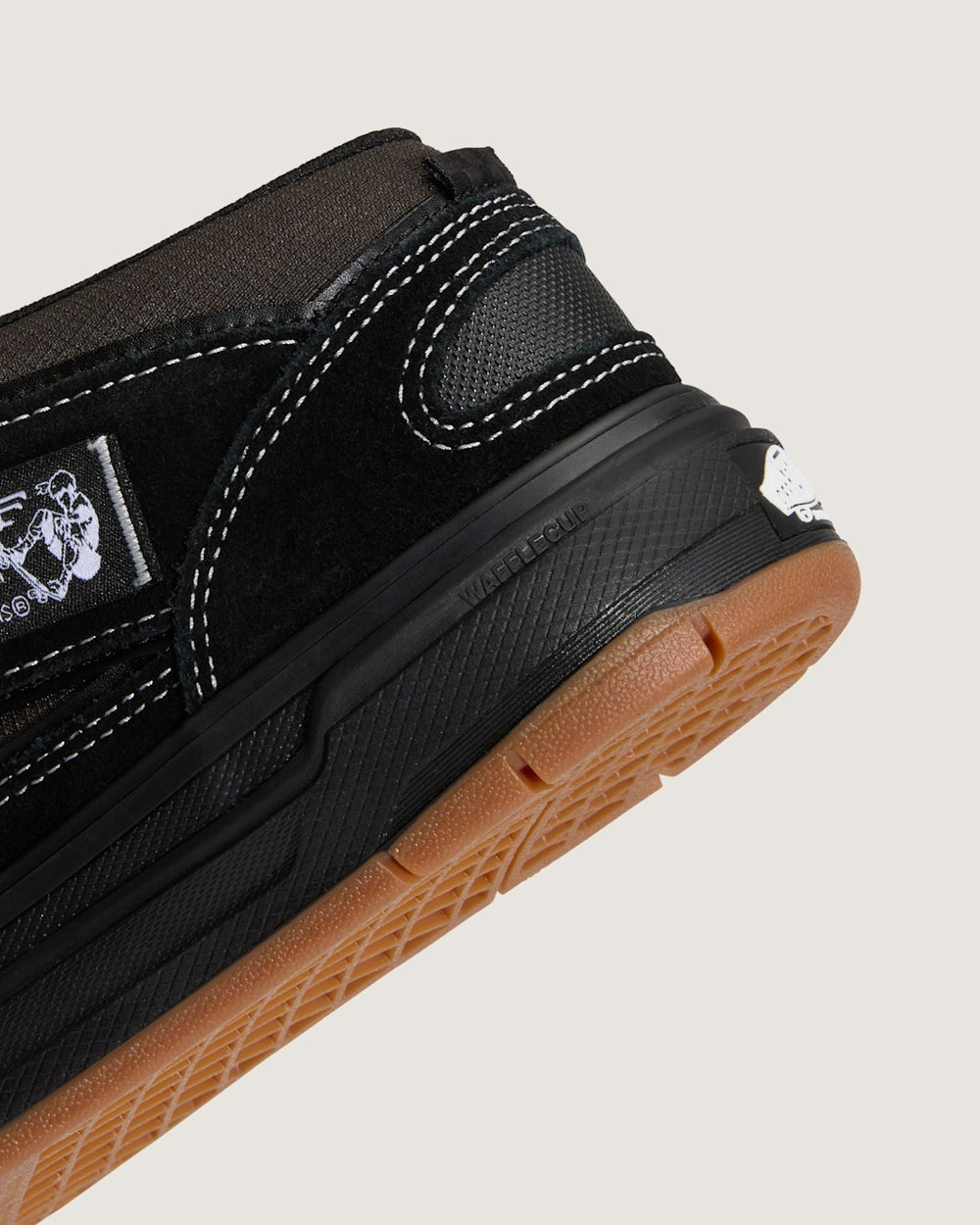 Women|Men Vans Skate Half Cab Wafflecup Shoe in Black