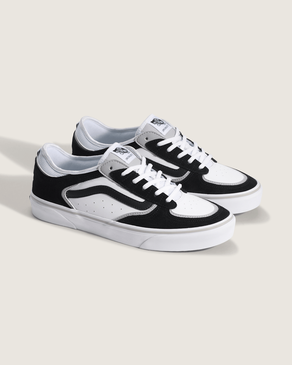 Women|Men Vans Skate Rowley Shoe in Black / White