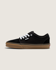 Women|Men Vans Skate Chukka Low Black/Black/Gum Skate Shoe