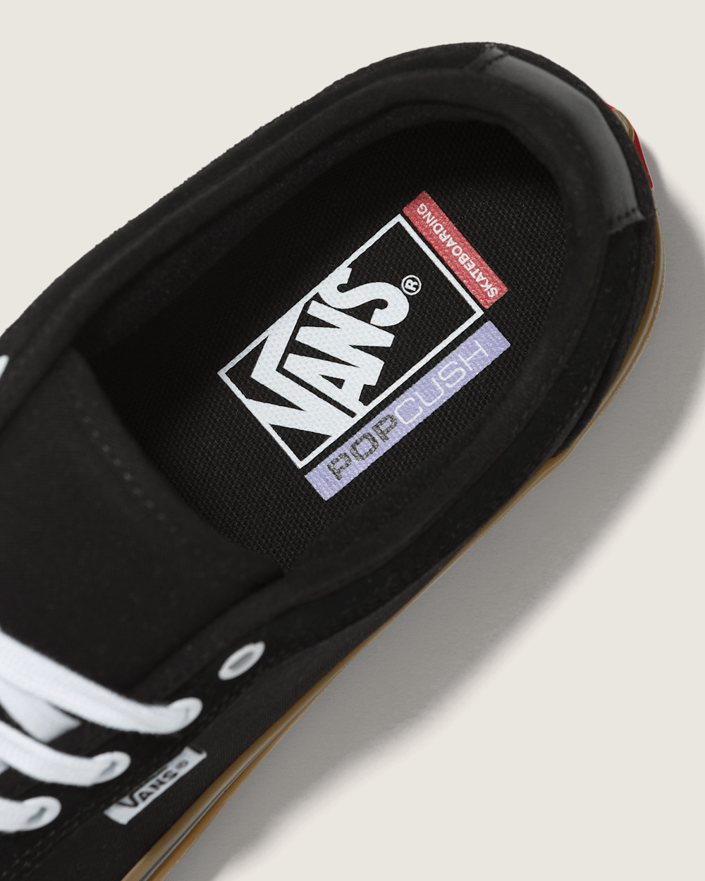 Women|Men Vans Skate Chukka Low Black/Black/Gum Skate Shoe