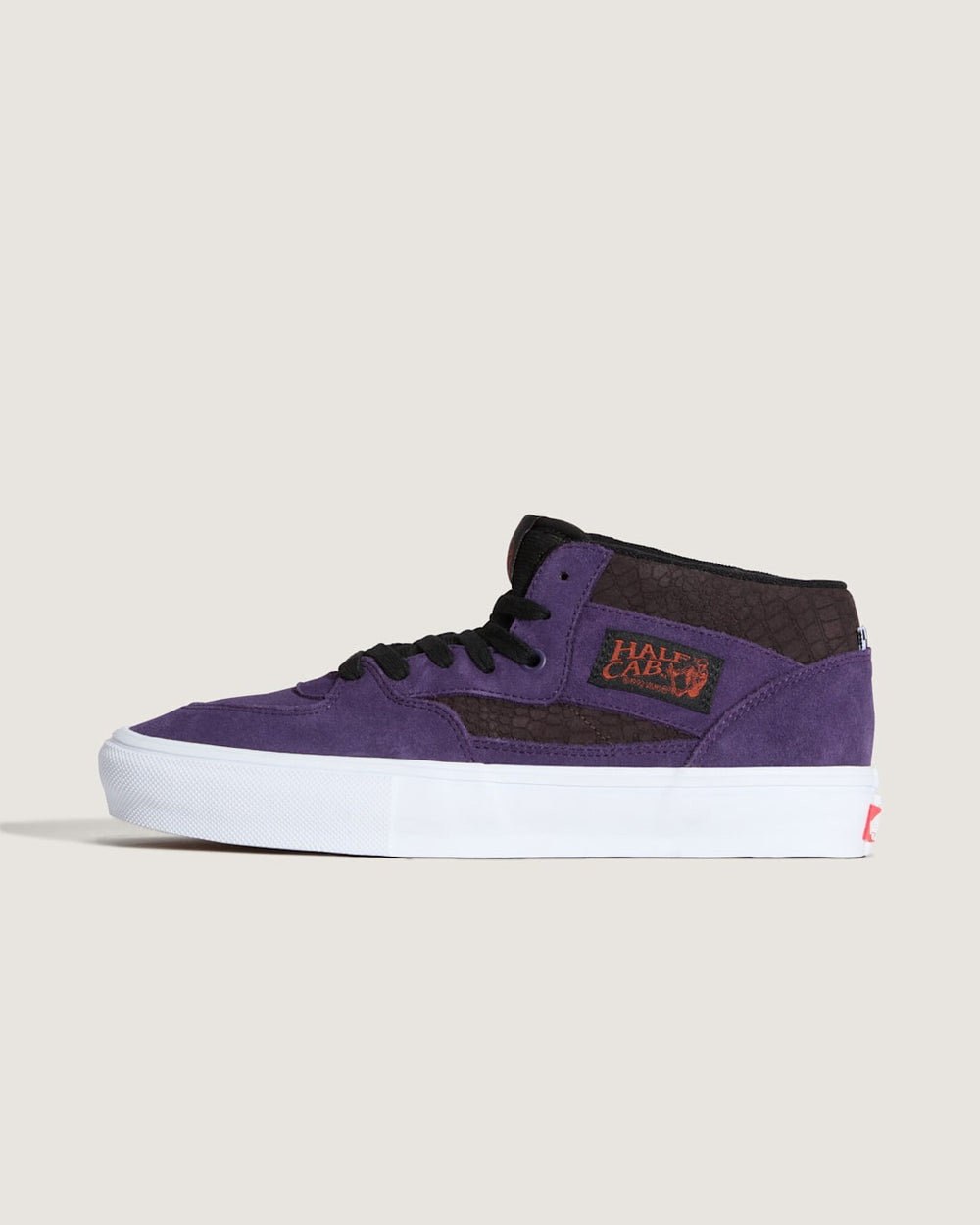 Women|Men Vans Skate Half Cab Shoe in Croc Grape Purple