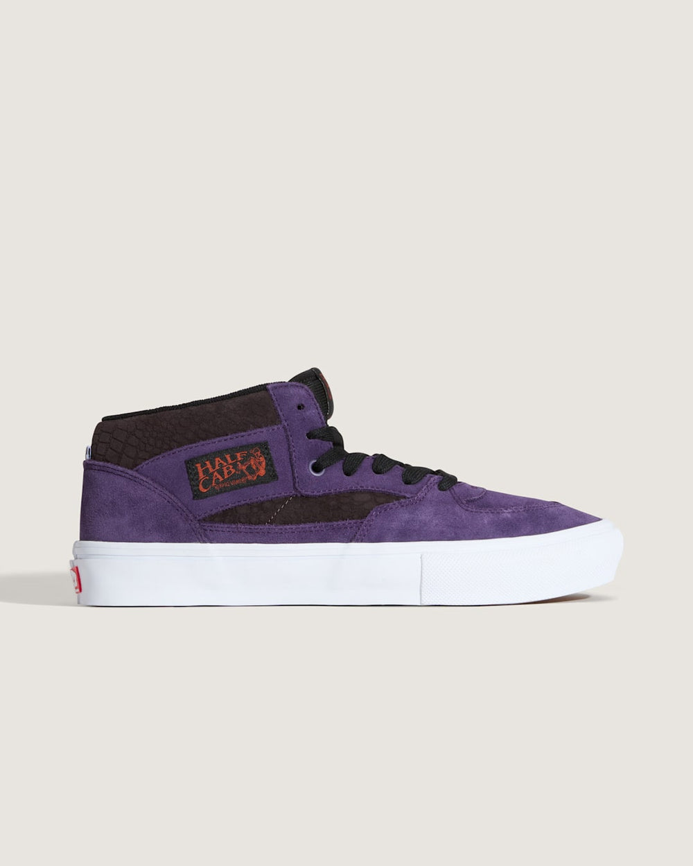 Women|Men Vans Skate Half Cab Shoe in Croc Grape Purple