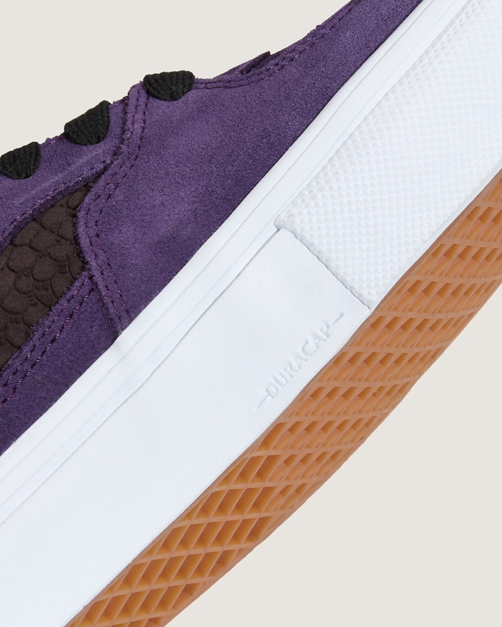 Women|Men Vans Skate Half Cab Shoe in Croc Grape Purple