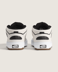 Women|Men Vans Skate Half Cab Wafflecup Shoe in White / Black