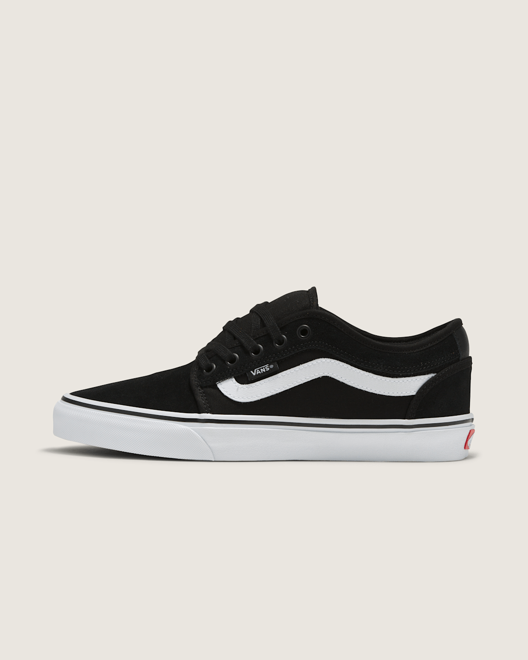 Women|Men Vans Skate Chukka Low Sidestripe Shoe in Black / White