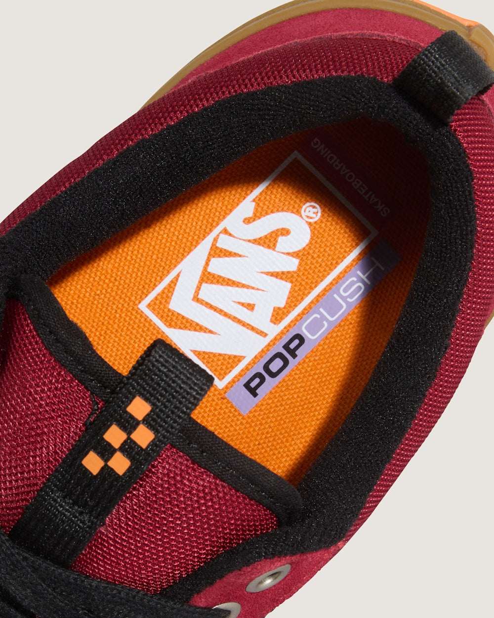 Women|Men Vans Skate Old Skool 36+ Gum Shoe in Burgundy Red