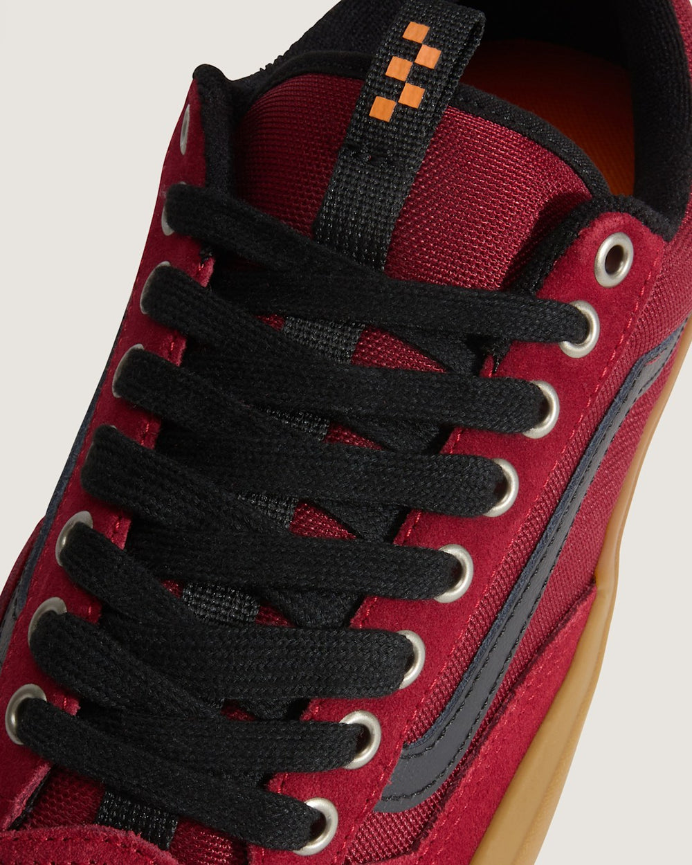 Women|Men Vans Skate Old Skool 36+ Gum Shoe in Burgundy Red
