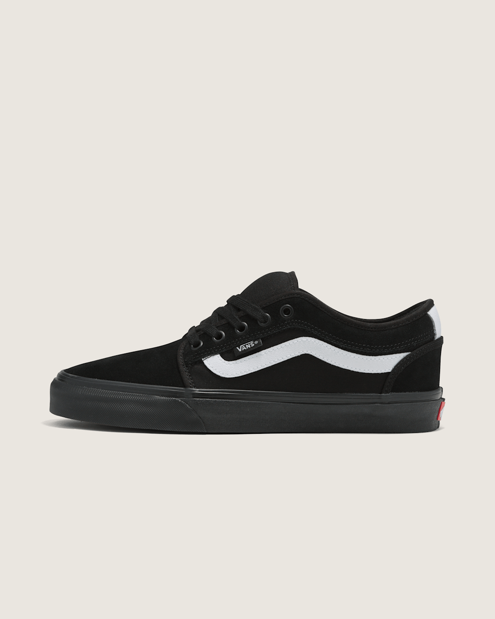 Women|Men Vans Skate Chukka Low Sidestripe Shoe in Black / White