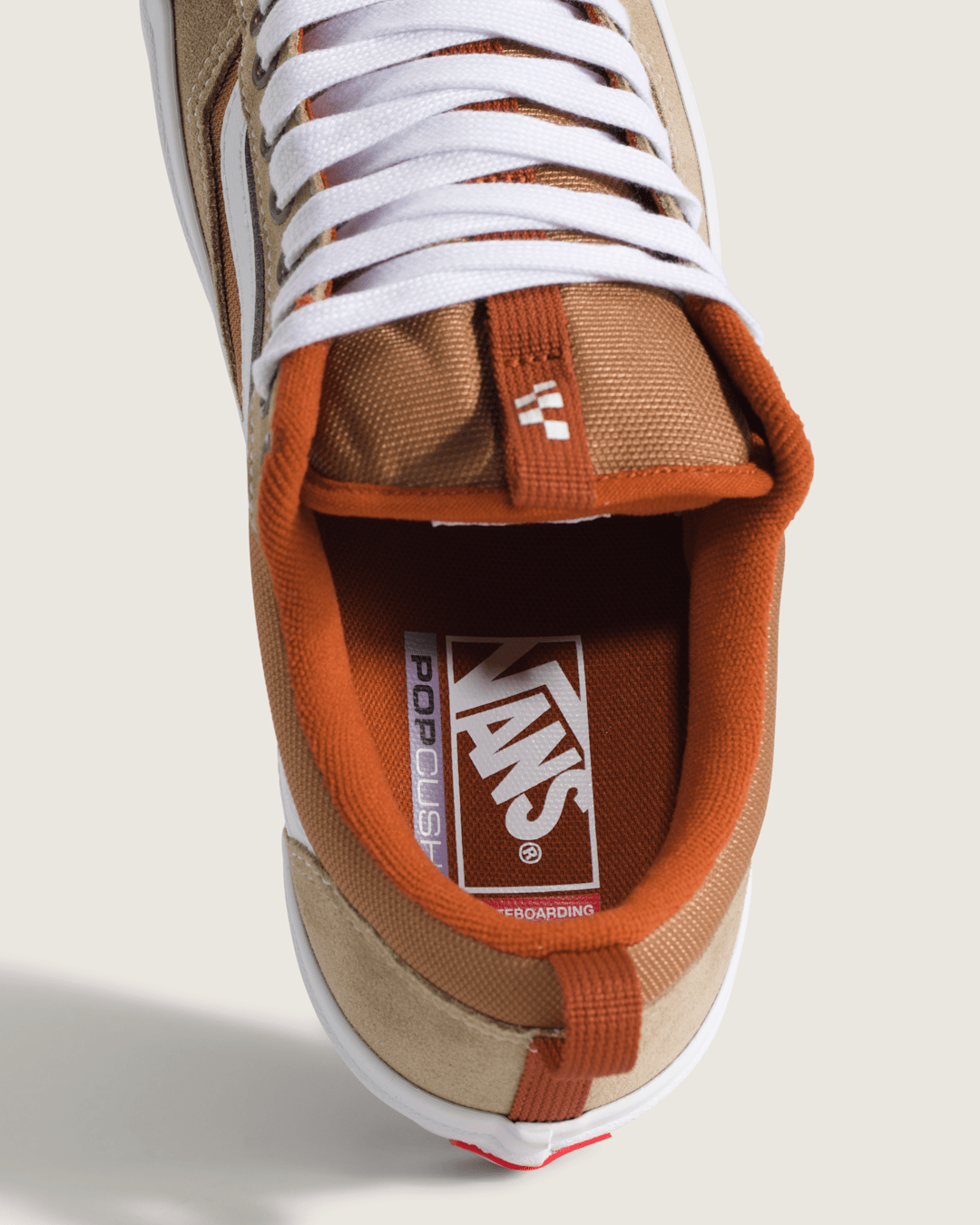 Women|Men Vans Skate Old Skool 36+ Shoe in Khaki Brown / Burnt Orange