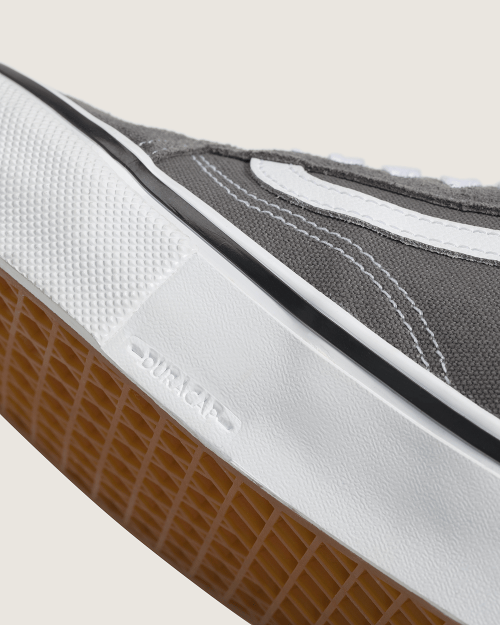 Women|Men Vans Skate Old Skool Shoe in Pewter Grey / White