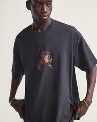 Women|Men Vans Skate Flame T-Shirt in Black