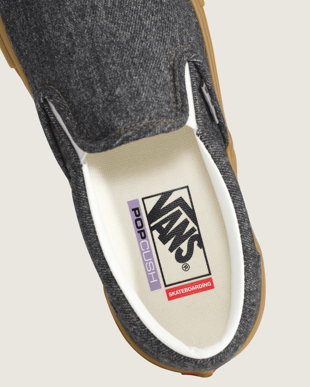 Women|Men|Sale Vans Skate Slip-On Shoe in Denim Black