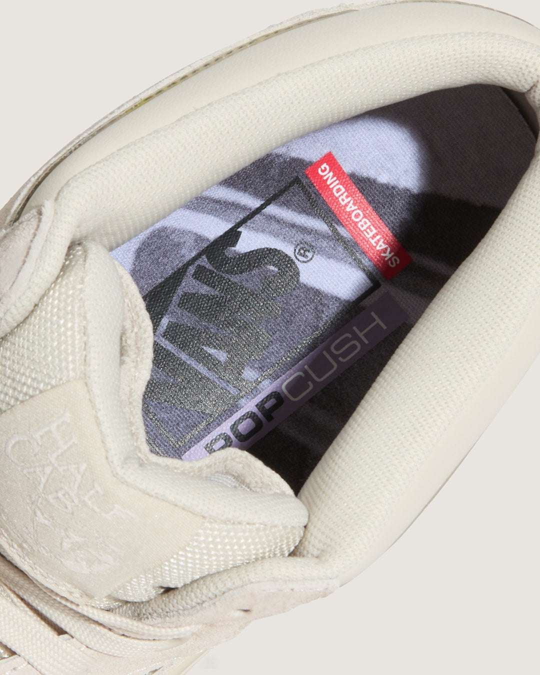 Women|Men|Sale Vans Skate Half Cab Wafflecup by Atiba Jefferson in Atiba Oatmeal Beige