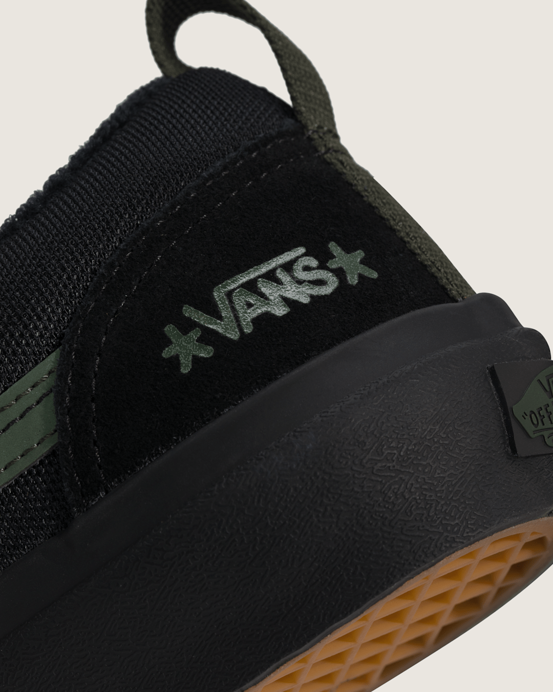 Women|Men|Sale Vans Skate Old Skool 36+ Shoe by Atiba Jefferson in Atiba Black / Dark Green