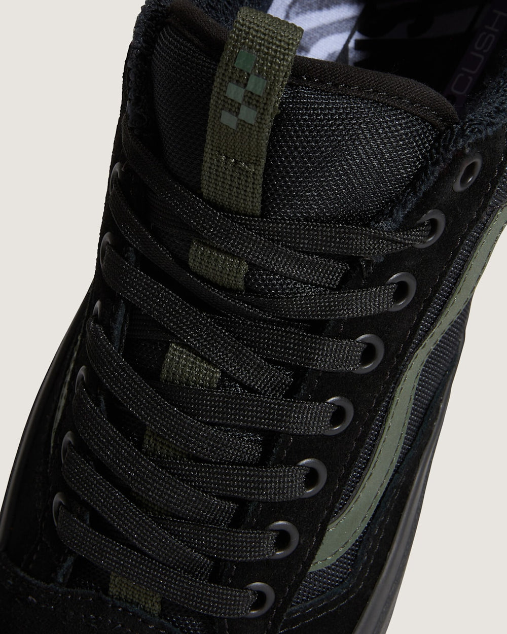Women|Men|Sale Vans Skate Old Skool 36+ Shoe by Atiba Jefferson in Atiba Black / Dark Green