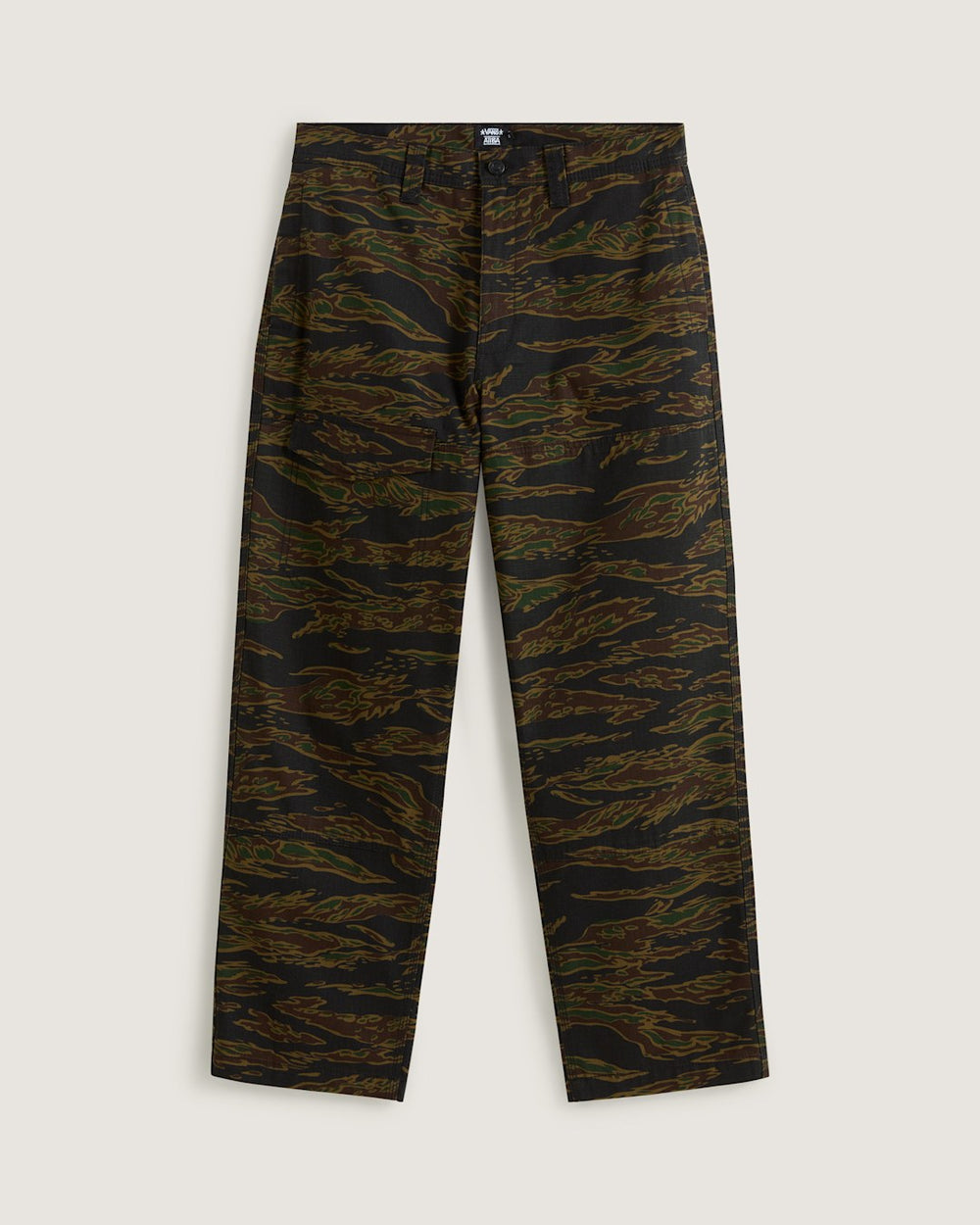 Women|Men Vans Skate Loose Cargo Pants by Atiba Jefferson in Atiba Camo Black