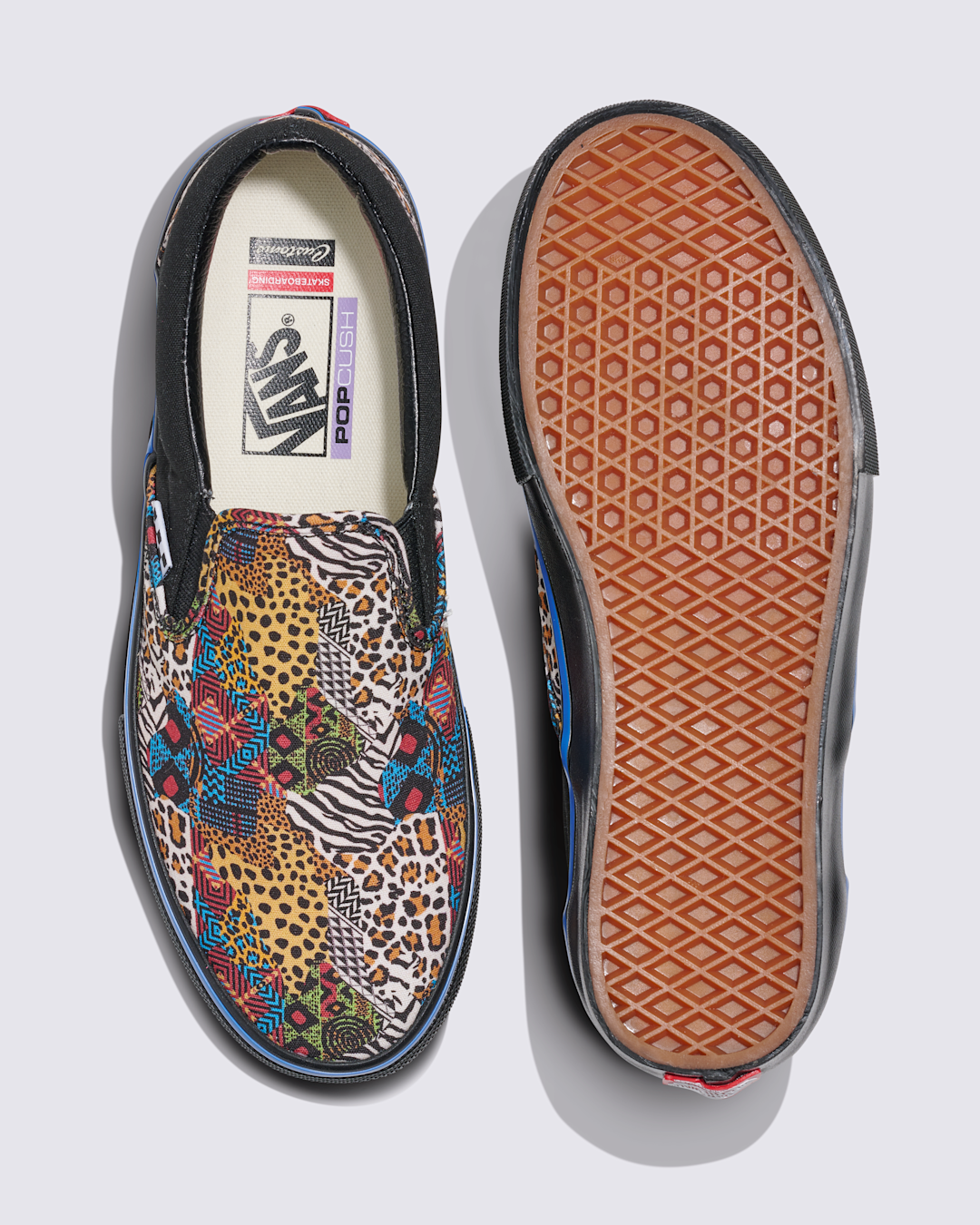 Women|Men Vans Customs Skate Slip-On Shoe in Customs