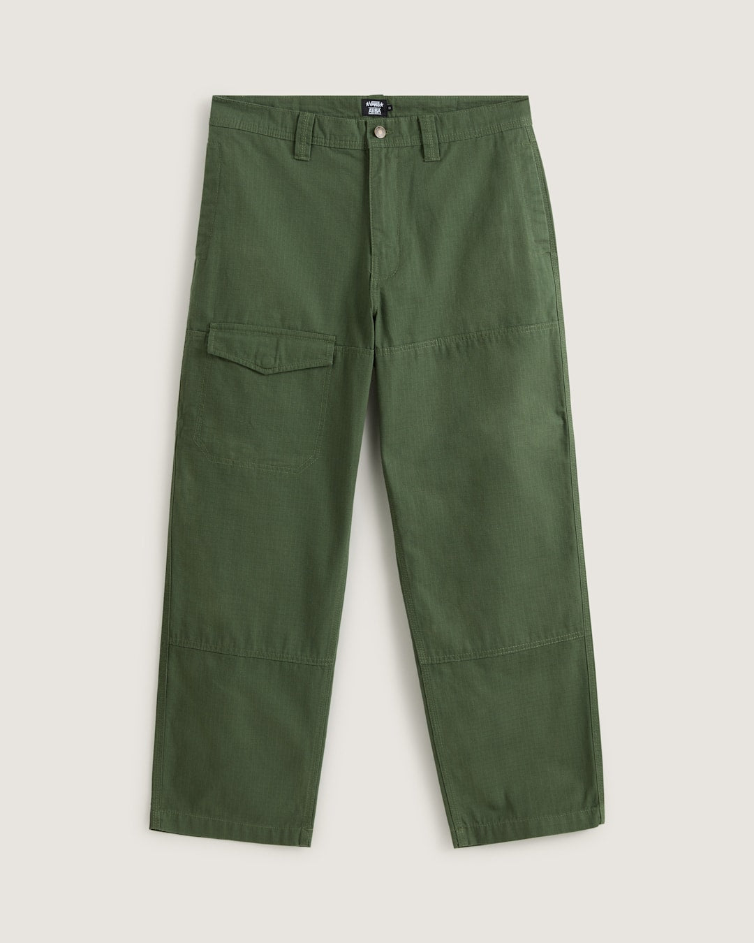 Women|Men Vans Skate Loose Cargo Pants by Atiba Jefferson in Atiba Pine Forest Green