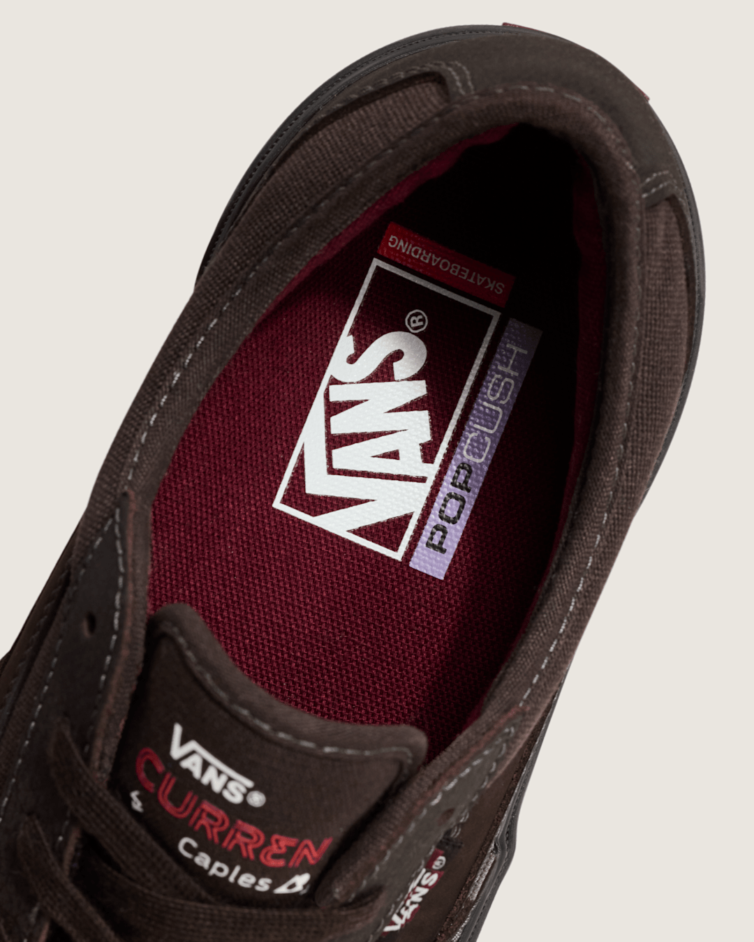Women|Men|Sale Vans Skate Curren Caples Shoe in Dark Brown