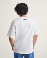 Women|Men Vans Skate Curb T-Shirt by Atiba Jefferson in Atiba White