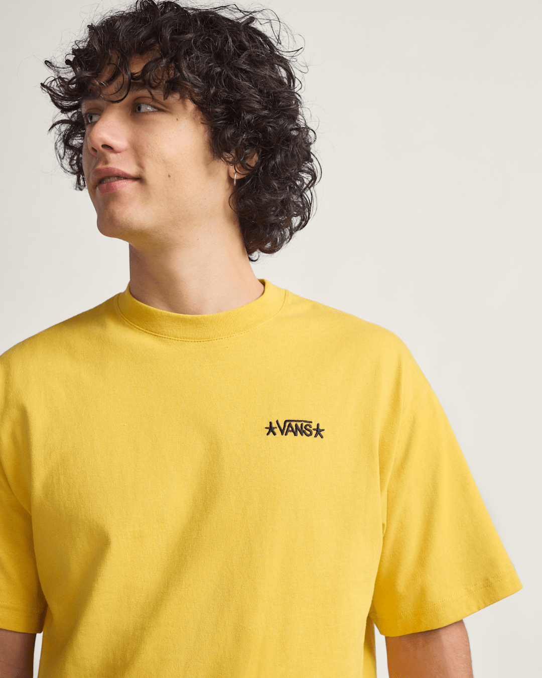 Women|Men Vans Skate Hug T-Shirt by Atiba Jefferson in Atiba Spicy Mustard Yellow
