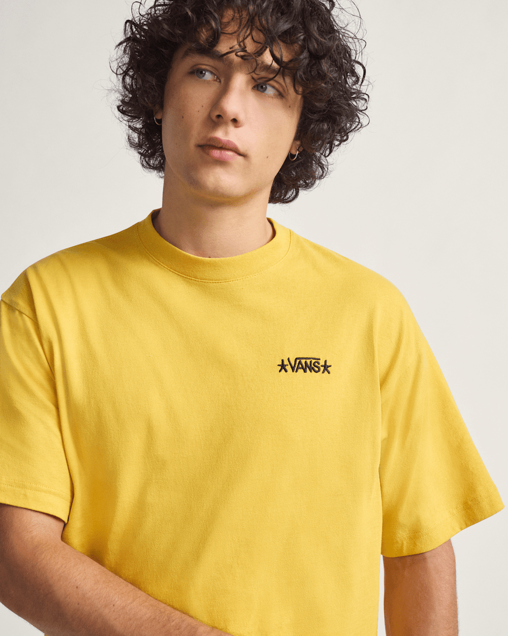 Women|Men Vans Skate Hug T-Shirt by Atiba Jefferson in Atiba Spicy Mustard Yellow