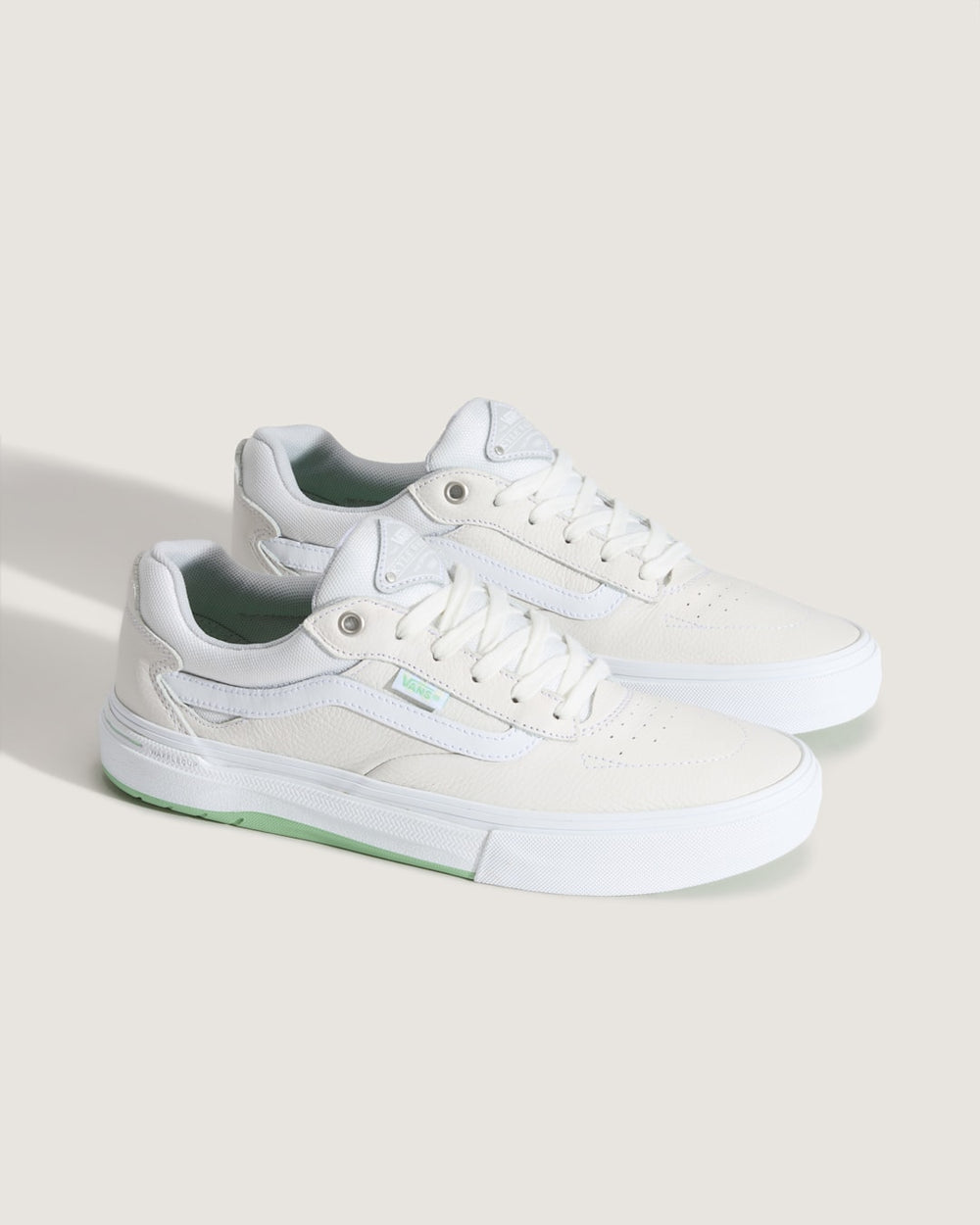 Women|Men|Sale Vans Skate Kyle Walker Wafflecup Shoe in White / Mint Green