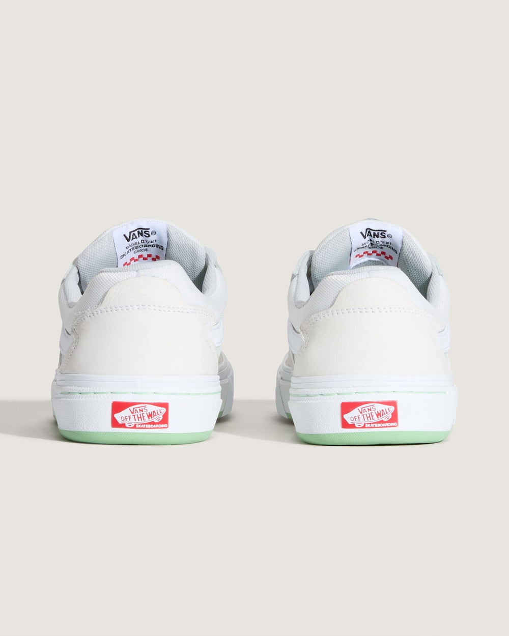 Women|Men|Sale Vans Skate Kyle Walker Wafflecup Shoe in White / Mint Green