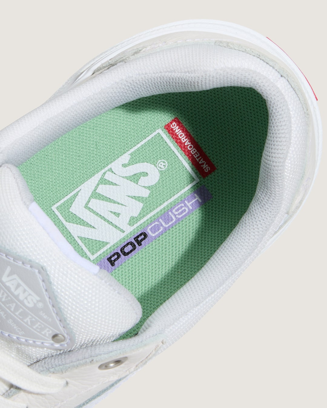 Women|Men|Sale Vans Skate Kyle Walker Wafflecup Shoe in White / Mint Green