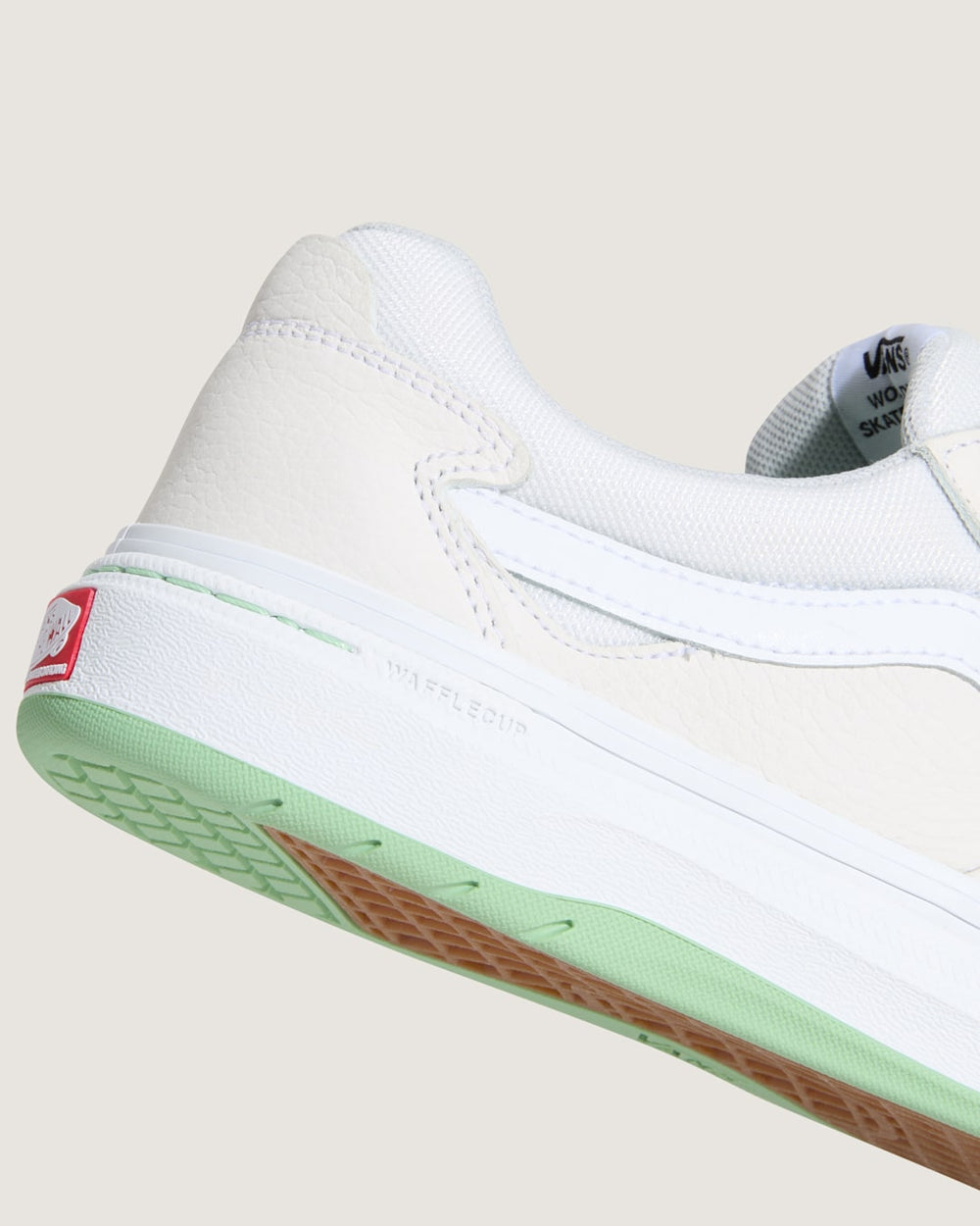 Women|Men|Sale Vans Skate Kyle Walker Wafflecup Shoe in White / Mint Green