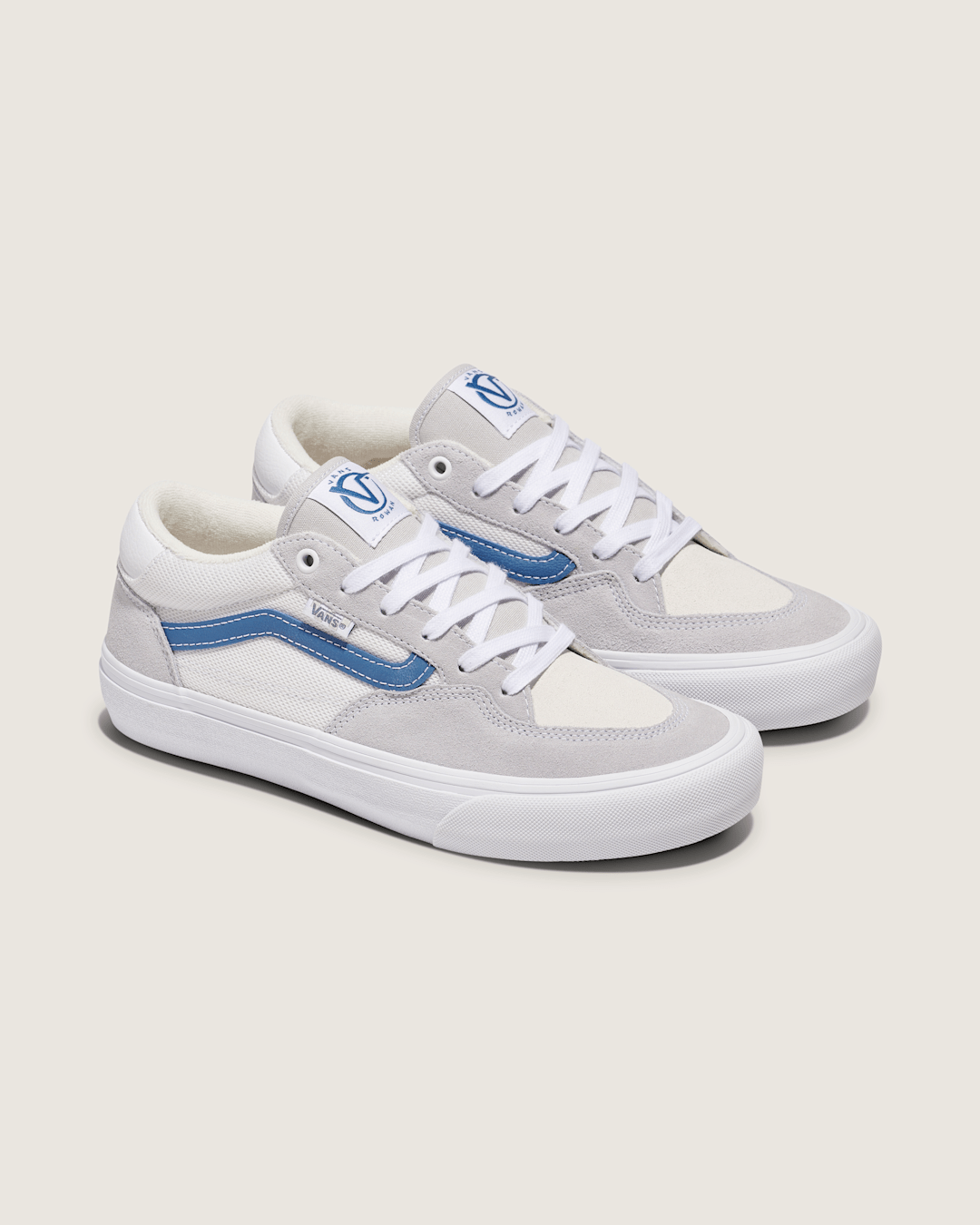 Women|Men|Sale Vans Skate Rowan Shoe in Grey / Blue