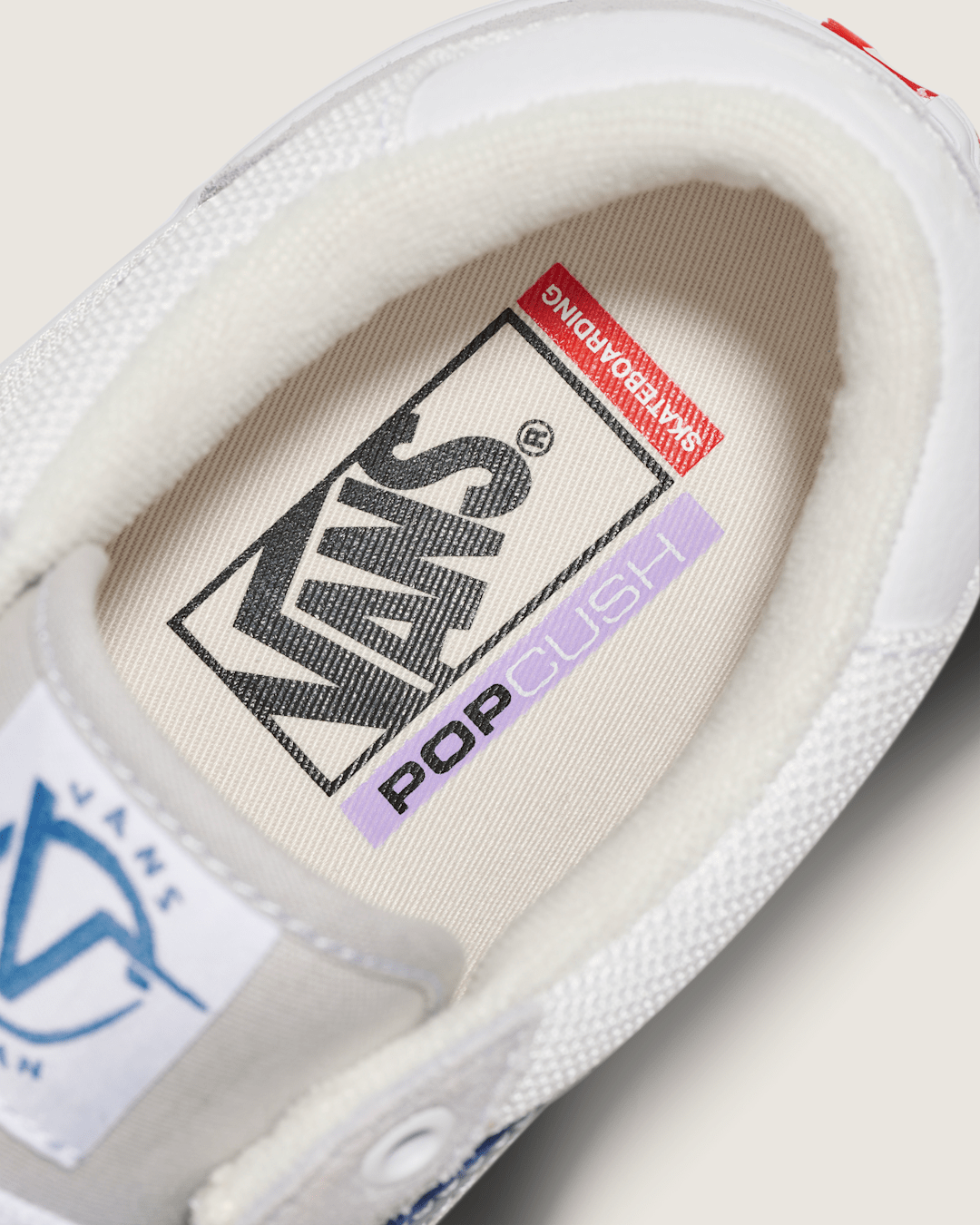 Women|Men|Sale Vans Skate Rowan Shoe in Grey / Blue