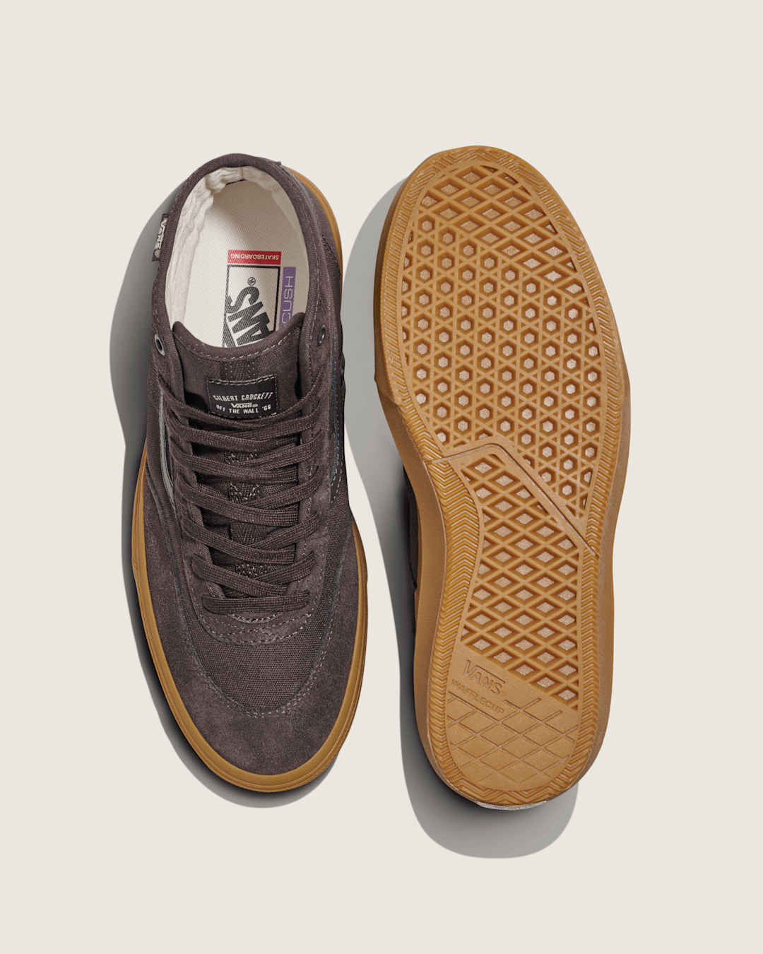 Women|Men|Sale Vans Skate Gilbert Crockett High Shoe in Brown / Gum