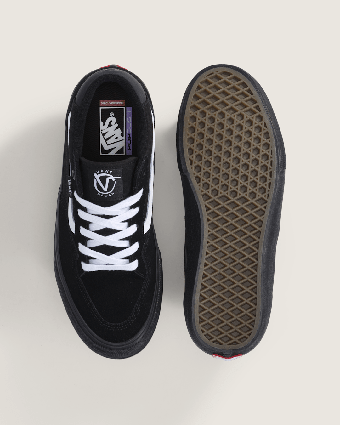 Women|Men|Sale Vans Skate Rowan Shoe in Black