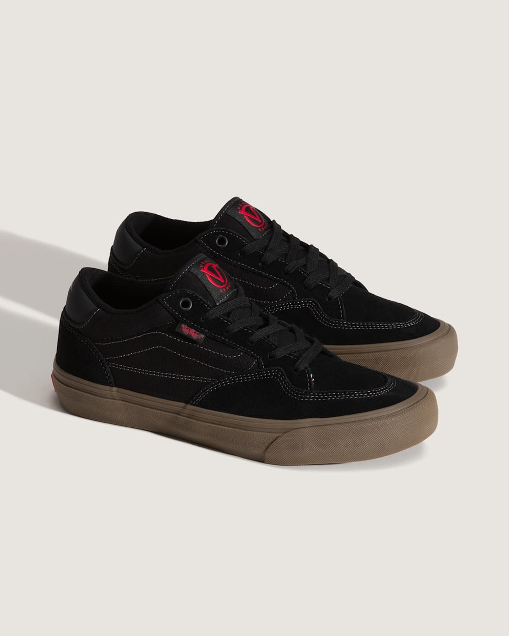 Women|Men|Sale Vans Skate Rowan Gum Shoe in Black
