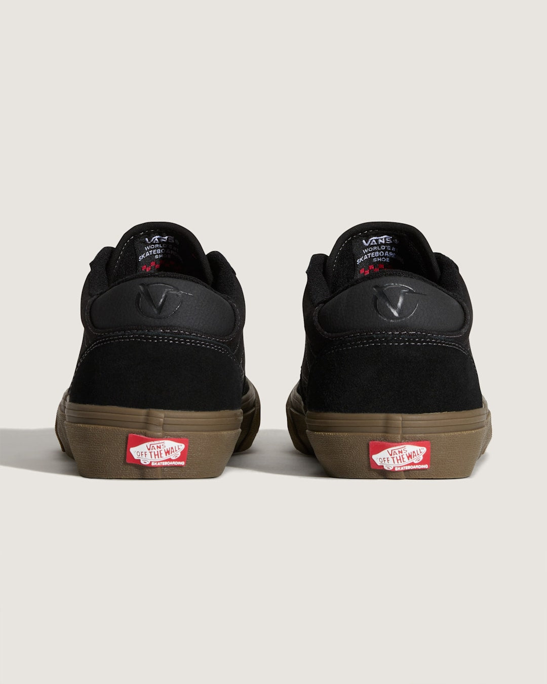 Women|Men|Sale Vans Skate Rowan Gum Shoe in Black