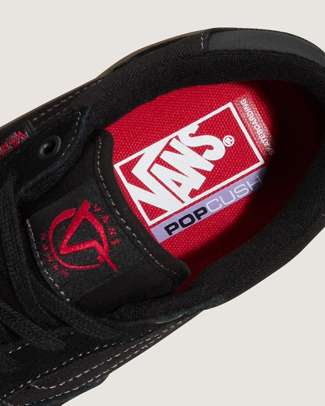 Women|Men|Sale Vans Skate Rowan Gum Shoe in Black